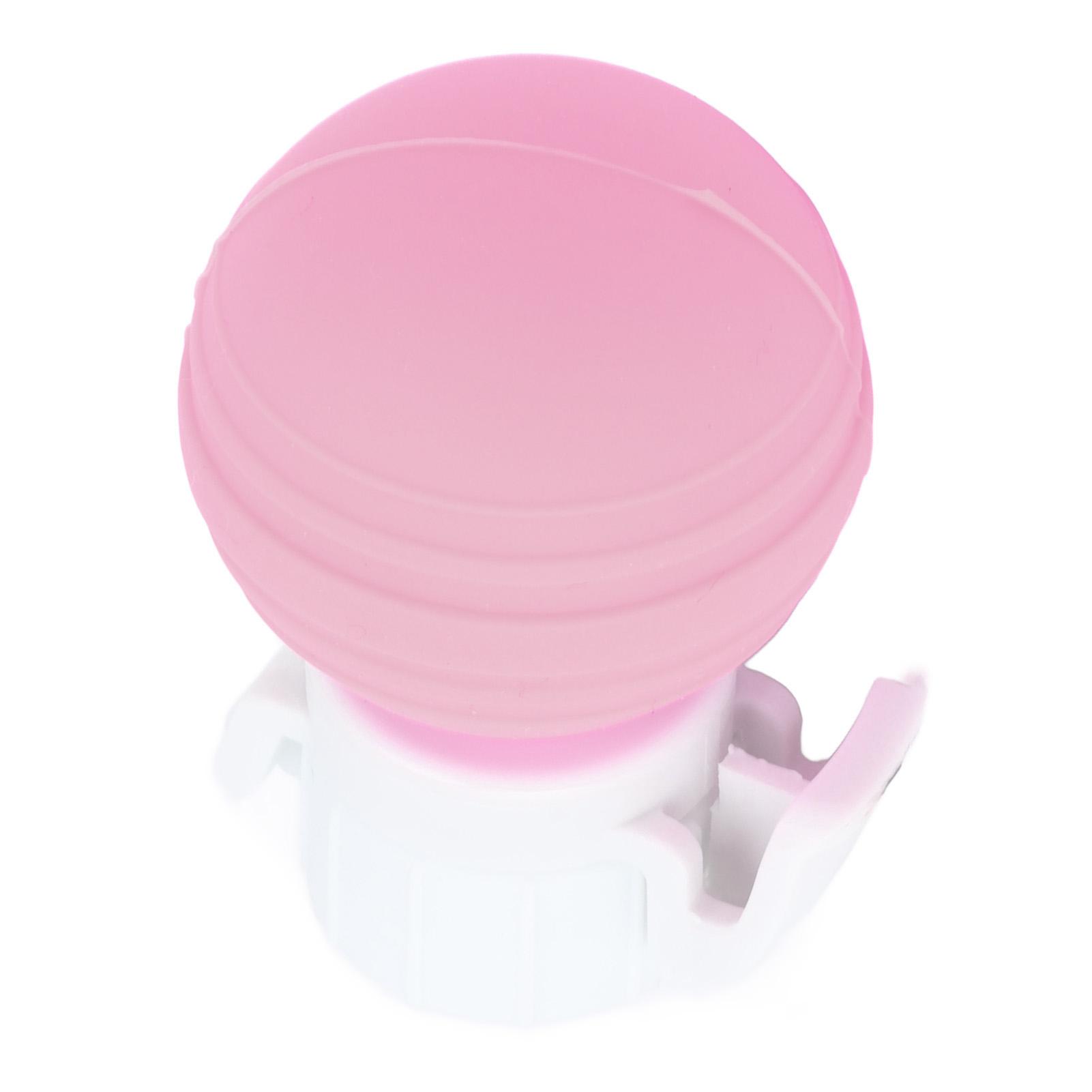 

Soda Bottle Lid Silicone Leak Proof Carbonated Drink Air Pump Lid Fizz Keeper Pump Cap Saver Stopper Lids pink