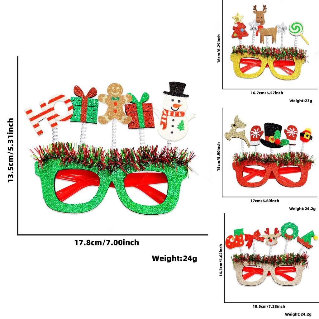 Playful Christmas Themed Glasses Cheerful Designs For Making Memories Holiday