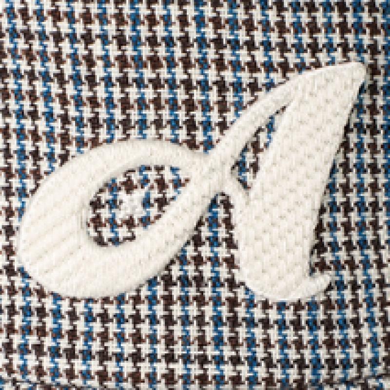Allincomplete Linen Houndstooth Fillbox Cap
