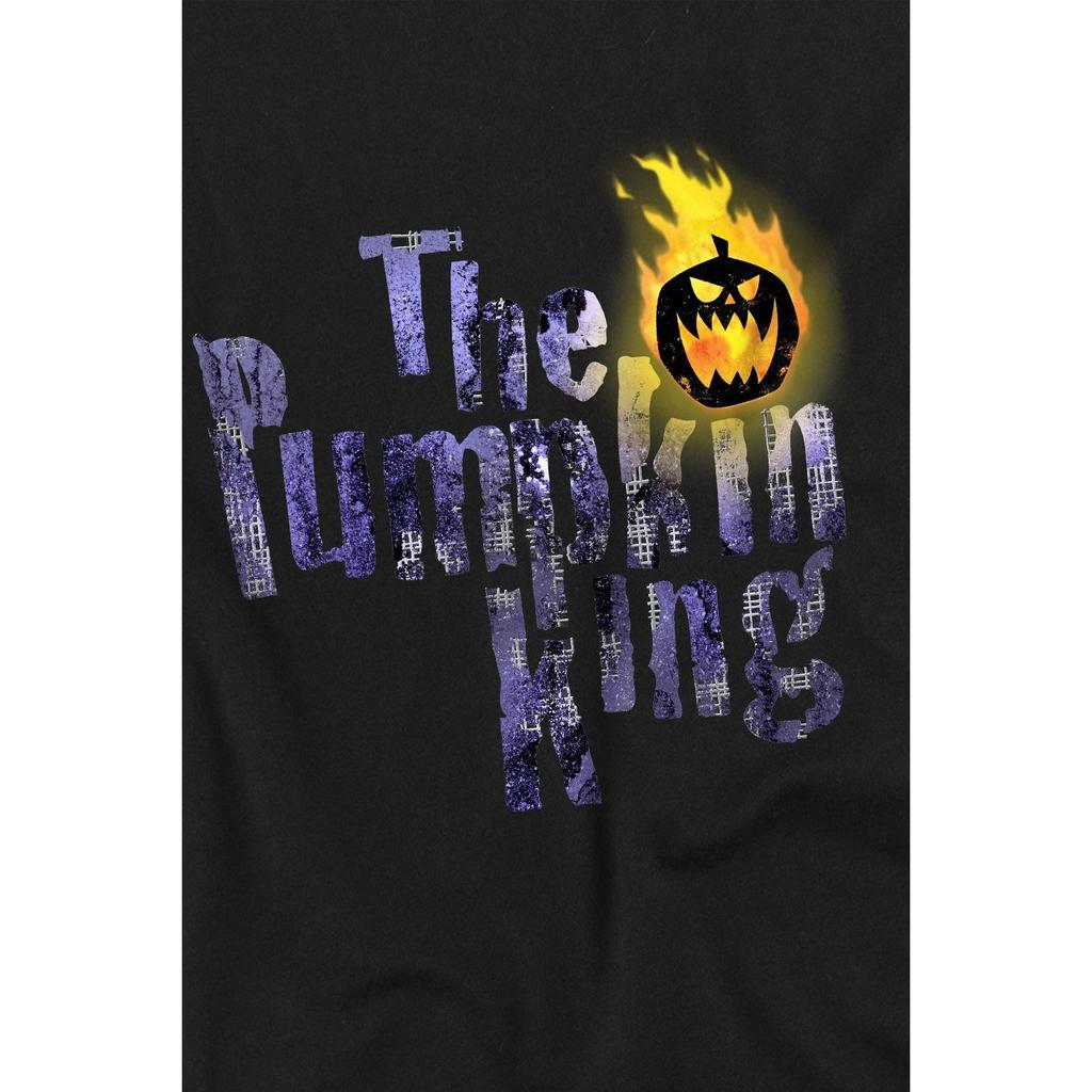 The Nightmare Before Christmas Childrens/Kids Pumpkin King Text T-Shirt