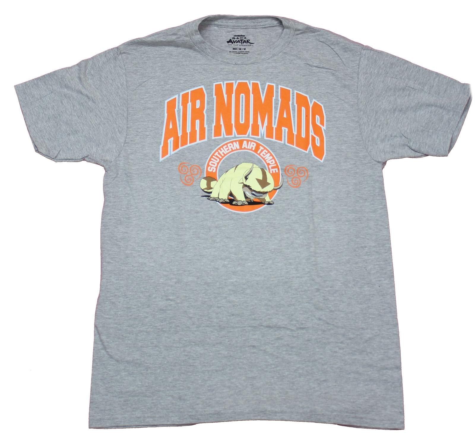 Avatar the Last Airbender Adult New T-Shirt - Air Nomads Southern Air Temple XL