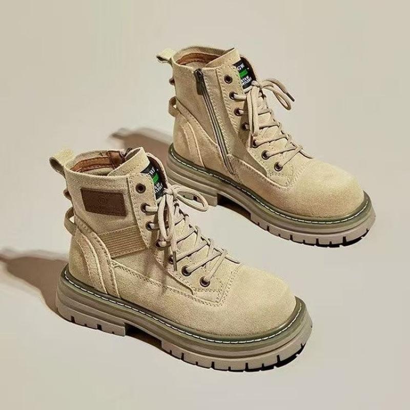 

Martin boots women s genuine leather 2024 new autumn explosion heightened retro tooling explosion boots thick-soled lightweight short boots 40