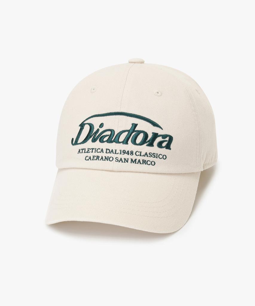 diadora Basic Cotton Twill Ball Cap Ivory