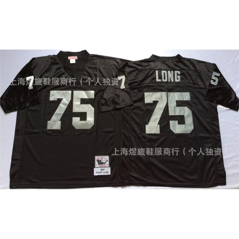 Retro Oakland Raiders Rugby Jersey Mens Embroidered NFL Style Sportswear Fan Apparel Size S-XXXL