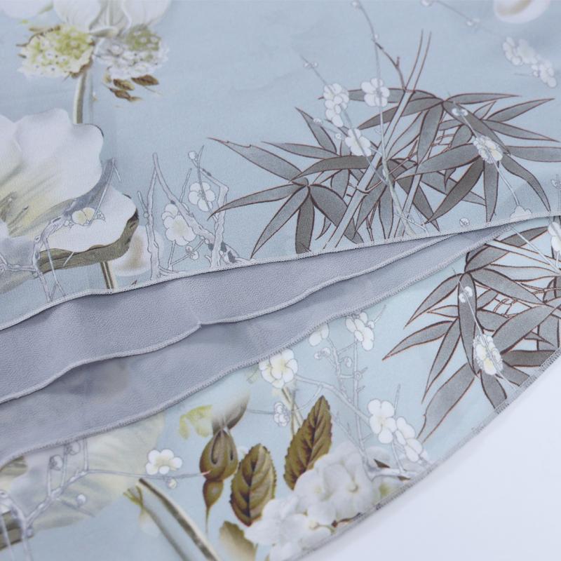 Plus Size 3XL-8XL Summer Chiffon Oversize 2 Piece Sets Women Clothes Casual Elegant Loose Wide Legs Pant Sets