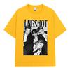 Korean Kpop Hip Hop Group Lngshot Graphic Print T Shirt Unisex Women Clothing Fashion Oversized Short Sleeve Cotton Casual Tshirts