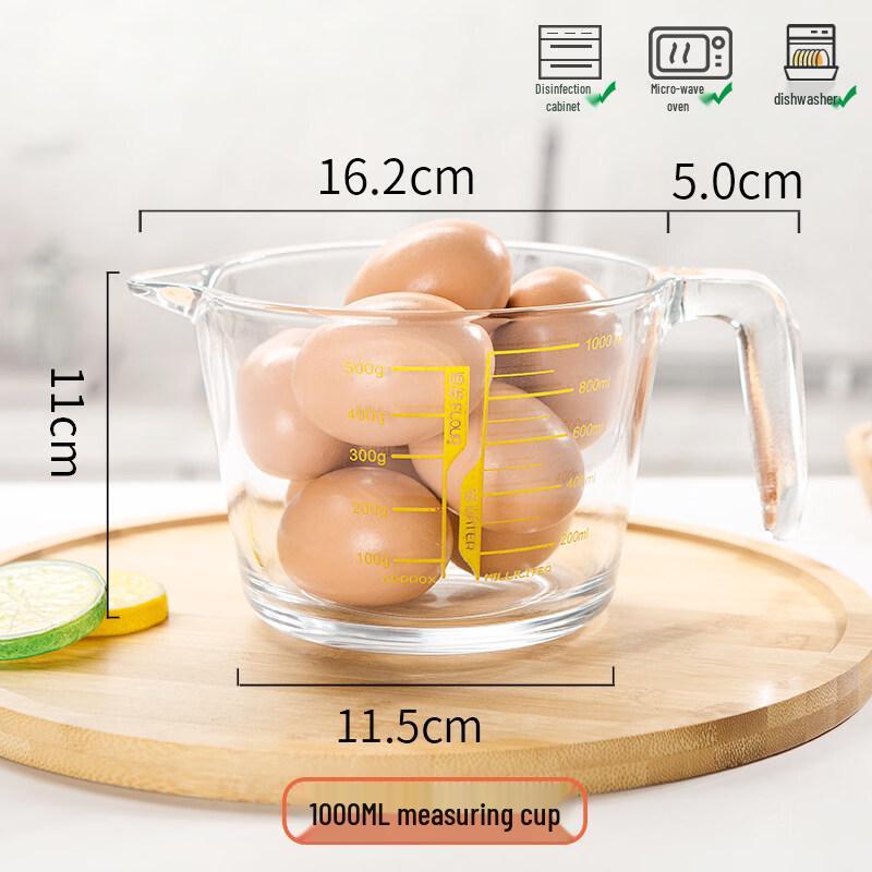 ZISIZ Large Glass Measuring Cup