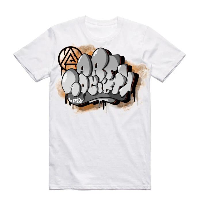 New Art Society x Retro Kings Simon Dee Signature White T-Shirt SMALL-3XLARGE- S разноцветный