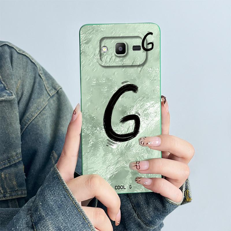 Funda For Samsung Galaxy J2 Prime G532 J2 ACE Grand Prime Plus G530 Soft Silicone Phone Case Protective Fashion Letter Cover