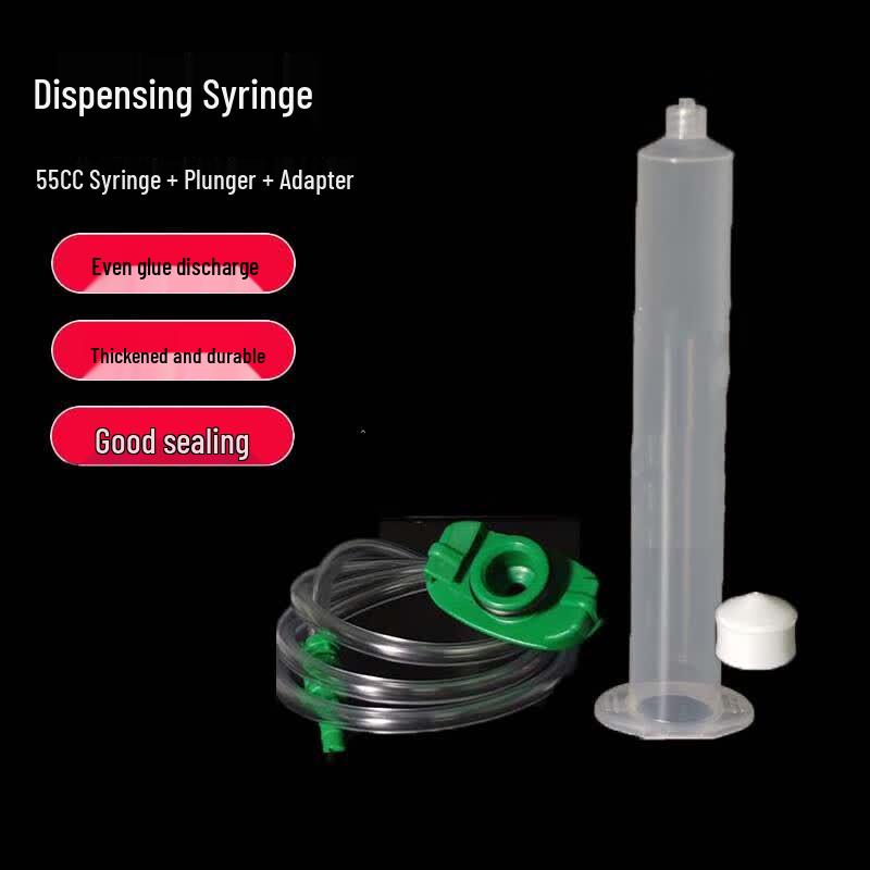 Laboratory Dispensing Syringe Kit with Piston & Adapter