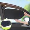3Pcs Anti-Glare UV-Blocker New Electrostatic Sun Visor For Car Side Window Sun Shade Curtains Auto Interior Accessories