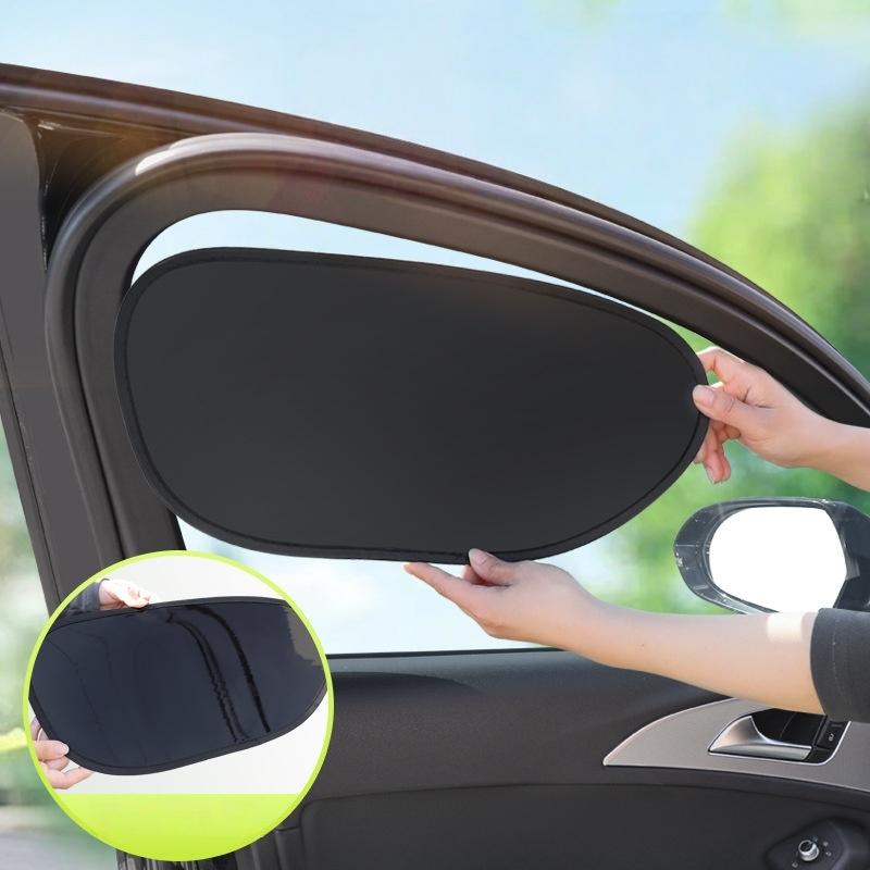 3Pcs Anti-Glare UV-Blocker New Electrostatic Sun Visor For Car Side Window Sun Shade Curtains Auto Interior Accessories