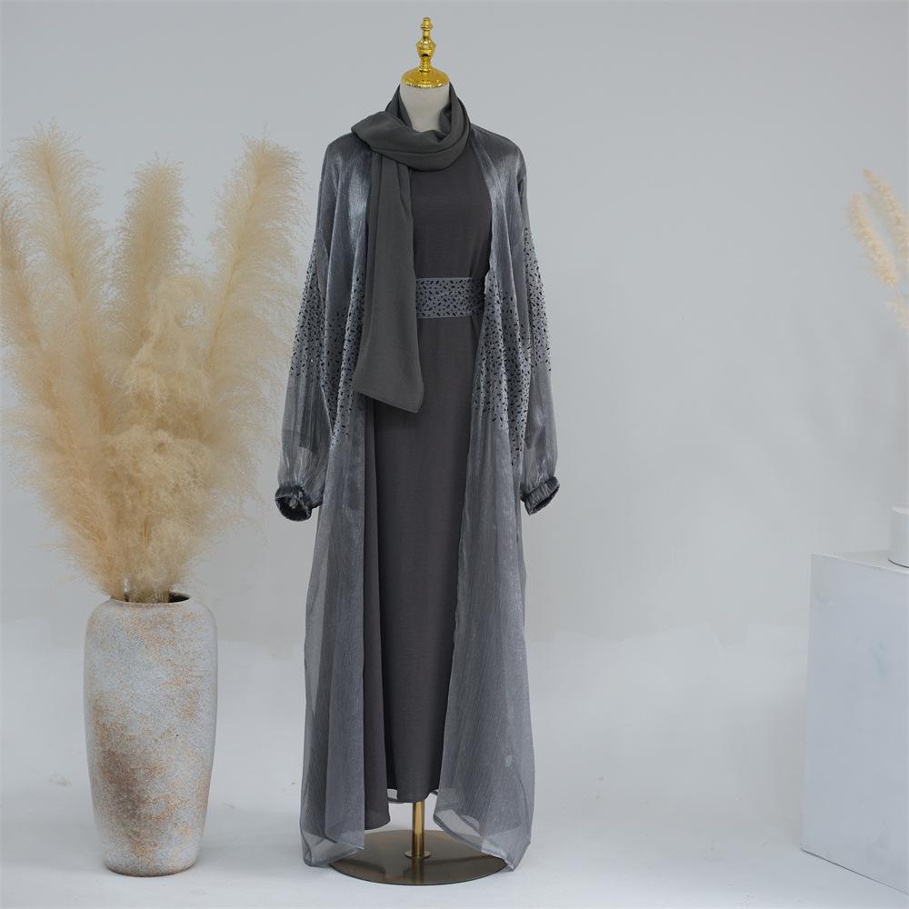 Loriya 2024 Bubble Sleeve Robe Cardigan LR698