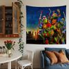 N-Ninja Turtles Cartoon Anime Cartoon Tapestry Art Science Fiction Room Home Decor Wall Hanging Home Decor