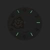 36.5mm Dial NH38 Watch Dial Replacement Steel Green Suitable For NH38 Automatic Movement Watch Accessories For WatchMaker