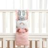Hanging Baby Bed Storage Bags Cotton Portable Newborn Crib Organizer Toy Diaper Pocket for Crib Bedding Set Nappy Store Bags