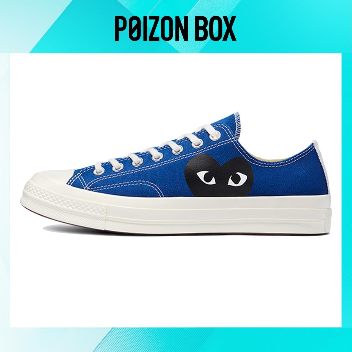 

кеды CDG Play x Converse Chuck Taylor All-Star 70 Ox PLAY Blue Quartz 171848C