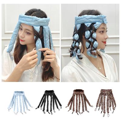 1 peça Alça Modeladora de Cachos Sem Calor Tentáculos Rolos Modeladores Hastes Macias para Cachos Faixa de Cabeça Espuma para Dormir Cachos Ondulados Ferramentas de Styling