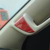 For 2019-2024 Dodge RAM 1500 ABS Red Interior A-pillar Grab Handle Cover Trim 4P