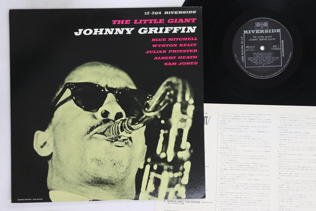 LP Record JOHNNY GRIFFIN - Little Giant SMJ6127 RIVERSIDE 1959 Japan Jazz Used