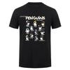 Pinguin Pinguine Tiere der Welt Pinguin-Liebhaber T-Shirt Sommer Lustiges Unisex-T-Shirt Unisex-Kleidung HJ020