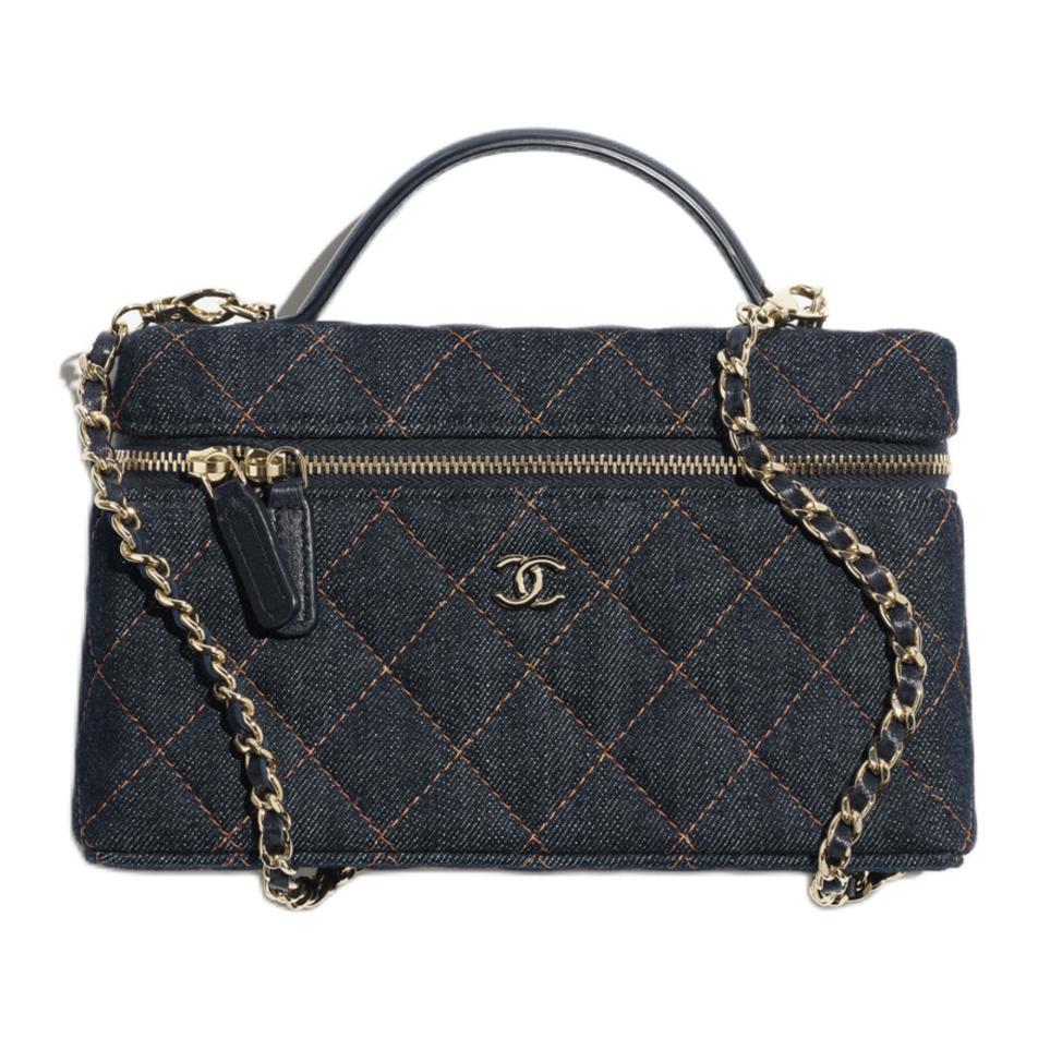 

Chanel AP4385 Black Women Gift Set(Basic Set+Box+Shopping Bag) помаранчевий/синій