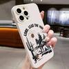 Pro iPhone 16 15 14 13 12 11 Pro Max XS X XR 7 8 Plus SE 2022 Silikonové pouzdro Nárazuvzdorný Potisk 'Americký westernový kovboj' Měkký kryt