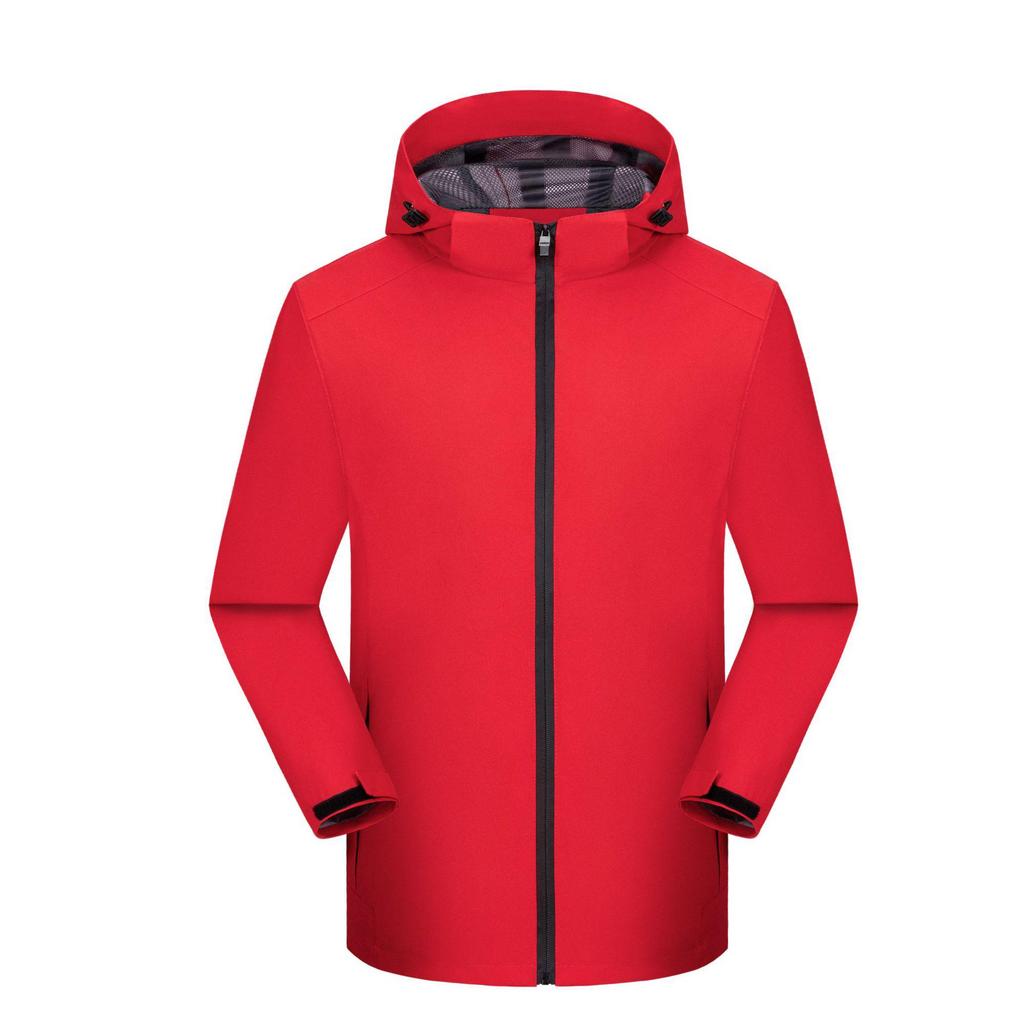 Personalized Windproof 3-in-1 Jacket: Solid Color, Custom Logo, Unisex Design, Thick Workwear