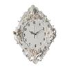 Contemporary European Wall Clock with Exquisite Resin Angel Sculptures for Home Décor