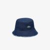 [lacoste] Women's Cotton Vintage Cut Bucket Hat RK414E-55NRNE