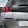 JBIW9 For Skoda Superb Kodiaq Karoq 4X4 Yeti Octavia Rapid Fabia Kamiq Car 3D Metal Letters Badge Decals Sticker Glossy Matte Black