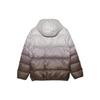 New Era MLB Color Block Casual Hooded Down Jacket Unisex outerwear Gradient-Brown 13350917