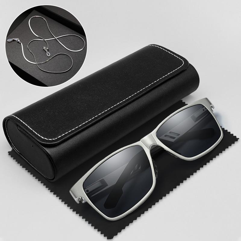 Men'S Outdoor Sunglasses Vintage Luxury Colorful Film Sun Glasses Travel Fishing Driving Sunglass With Box And Cloth