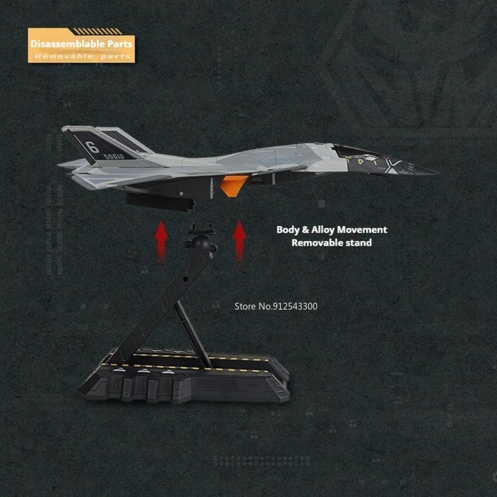 1:72 1:200 Scale Bai Di Type-B Aerospace Fighter Model Toy Movable Parts High Simulation Aircraft Models Toys Adults Collection