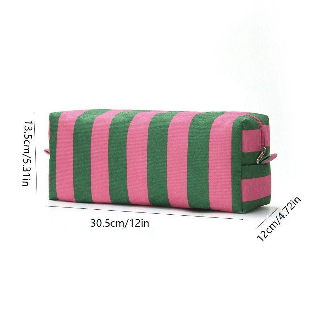 Dustproof Hair Dryer Storage Bag Stripe Cosmetic Bag Curler Storage Bag  Hair Tools Storage