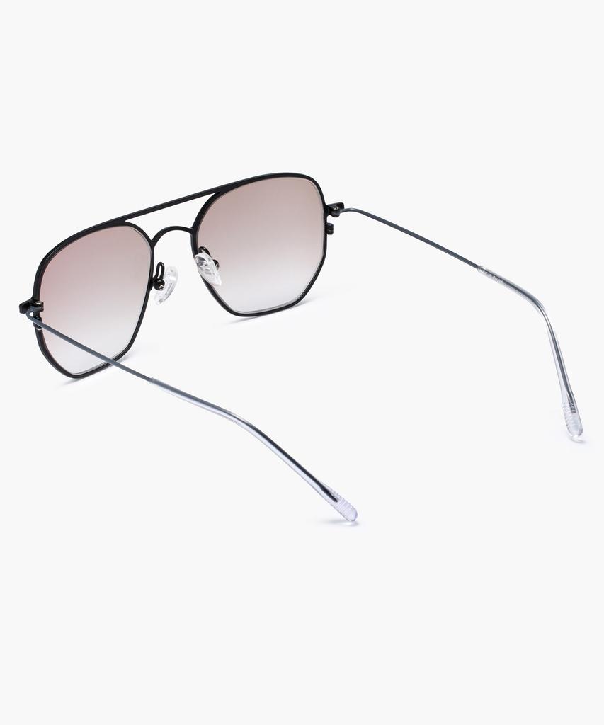 Likkeullou Rc Moon Black Sunglasses Brown