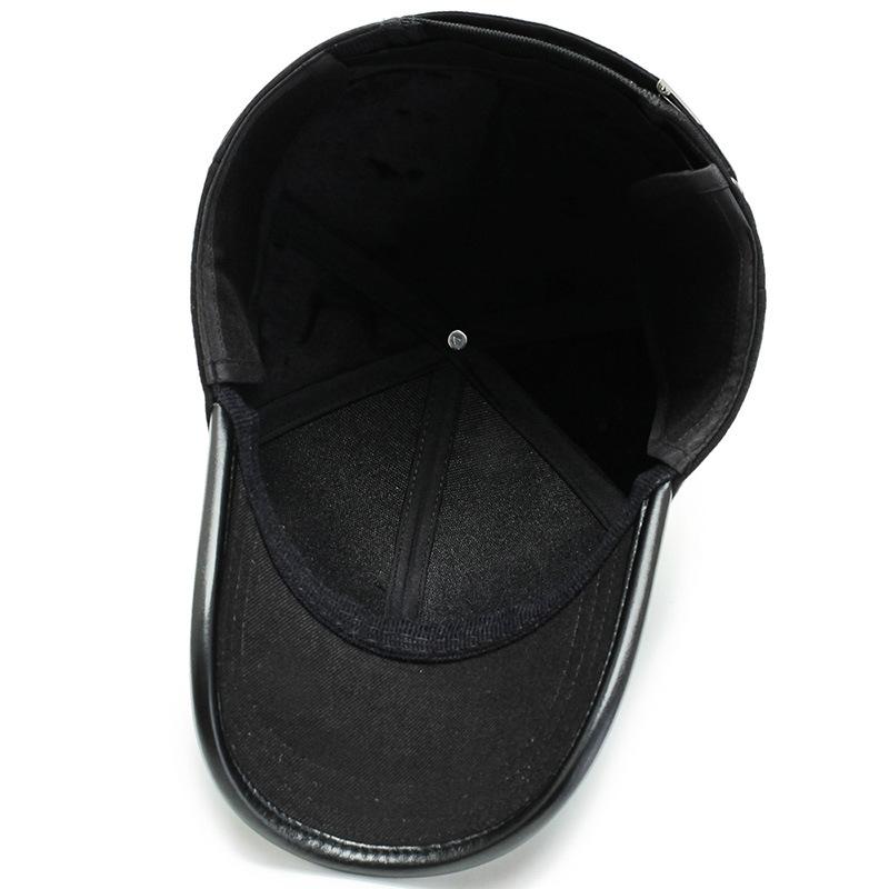 Middle and the elderly woolen hat men autumn and winter old man cotton hat father grandfather thickened cap ear protection warm hat