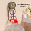 Space Efficient Suction Mounted Holder For Small Area Secure Adhesive Hook Waterproof Multipurpose Bathroom Storage
