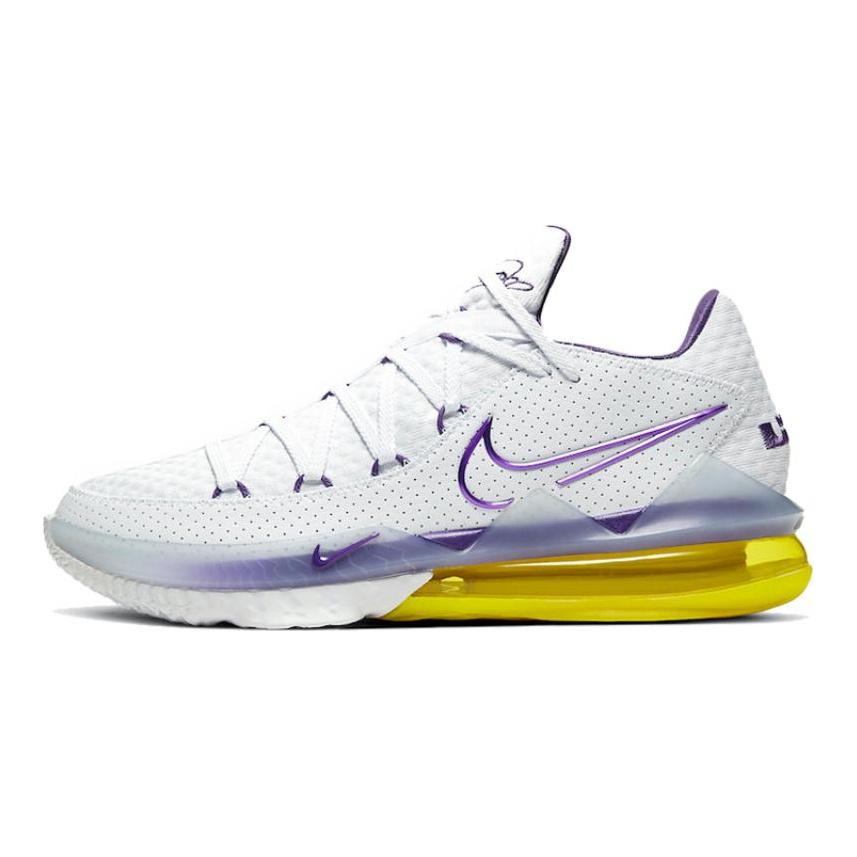 Nike LeBron 17 Low Lakers Sneakers CD5007-102