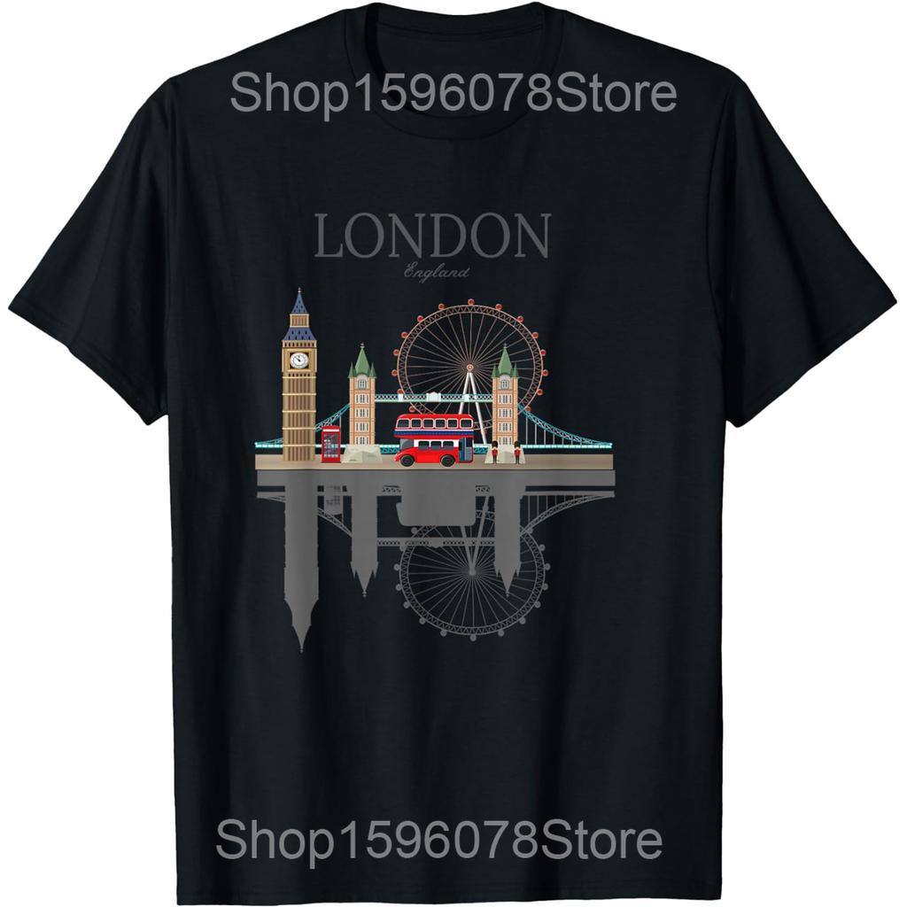 Made In England A Long Time Ago Funny British Birthday T Shirts Men Humor Streetwear Tee Short Sleeve Unisex Loose Clothing