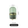 Rotating Dust-Proof Cosmetic Organizer: Makeup Brush Holder, Lipstick & Eyeshadow Rack, Pen Holder