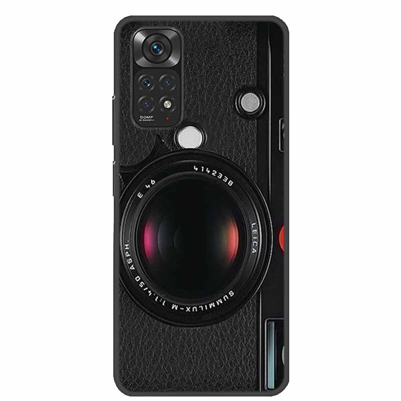 For Redmi Note 11 Cases Note11s Painted Soft TPU Silicone Phone Cases for Xiaomi Redmi Note 11 Pro 5G Cover Coque Note11s 4G Bag