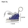 Mini Portachiavi Sneaker in Tela: Ciondolo Zaino alla Moda e Regalo Elegante