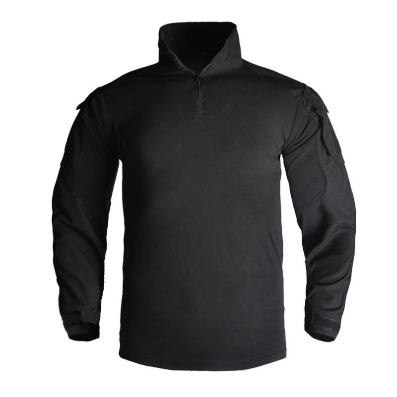 Tactical Camouflage Cycling Jersey Breathable Wear-resistant Outdoor Training Shirt Men Women