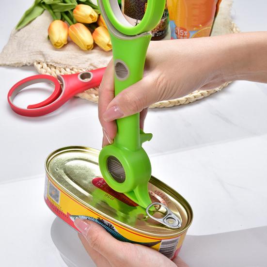 Simple Operation Bottle Caps Remover High Hardness Durable Cartoon Can Jar Opener