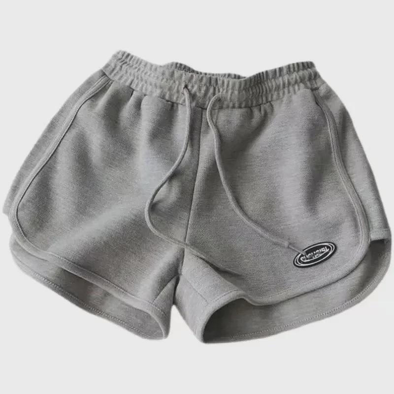 Summer Loose Slimming Hot Pants Women's Korean Version Versatile Casual Home Sports Solid Color Shorts for Outerwear Trend