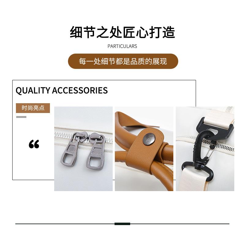 Travel Bag Women's Large-capacity Fitness Bag Men's Wet and Dry Separation Sports Bag Lightweight Hand Luggage Bag Short-distance Travel Bag