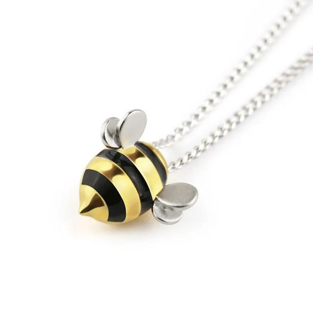 925 Sterling Silver Animals Bee Stud Earrings For Women Kids Prevent Allergy Pendientes Pendientes Plata De Ley 925 Mujer
