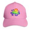 Rainbow Octopus Baseball Cap New In The Hat Unique Hats Party Hat Military Cap Unisex Unisex Caps Womens
