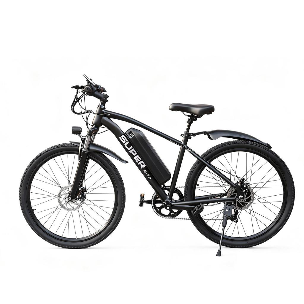 Toofly G73 Elektrische Fiets voor Volwassenen 250W Krachtige Motor 48V 13AH Verwijderbare Lithium Batterij 26 Inch All-Terrain Banden Mountain City Dubbel Gebruik Ebike